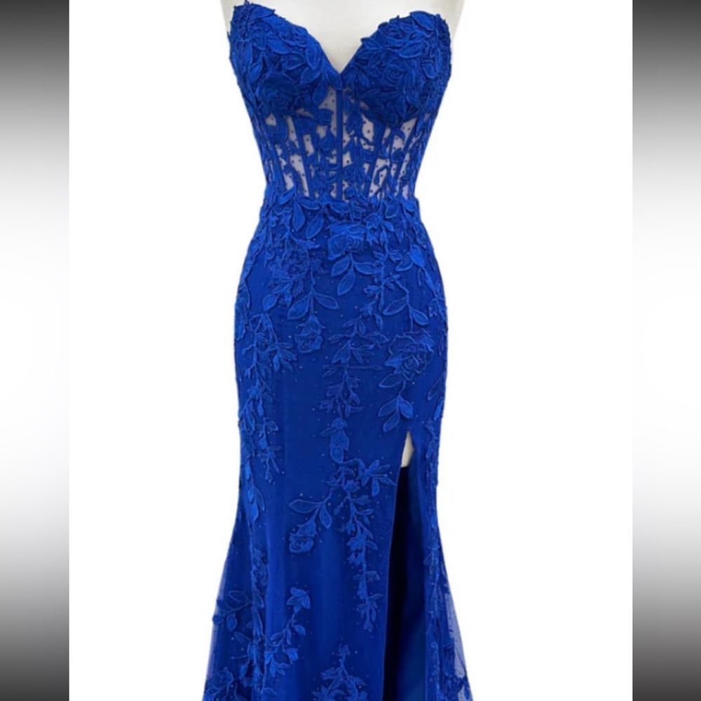 Blue Sherri Hill Prom dress!!